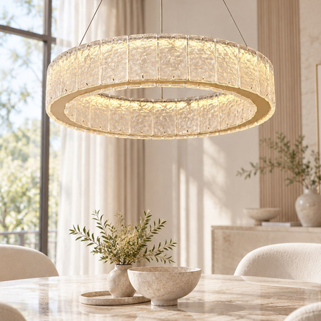 Lampa wisząca Kingdom okrąg 50cm 24W LED Milagro ML2785