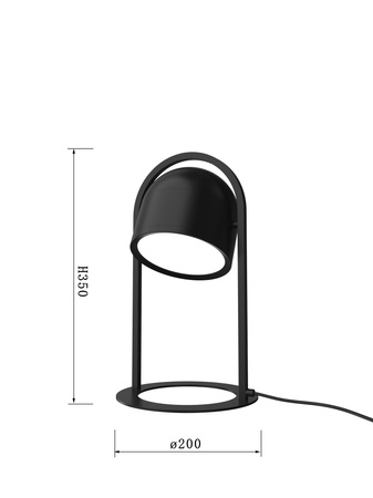 Lampka stołowa NIZZA LED dotykowa Wofi Premium 8045-102