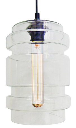 DECORADO LAMPA WISZĄCA 18 1X60W E27 KLOSZ BEZBARWNY + ŻARÓWKA Candellux 31-36674