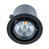 Oprawa sufitowa wpuszczana Tanto BL 3100LM RA90 czarna LED Italux RA-721R/BK-WW/12
