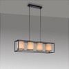 Lampa wisząca 4-punktowa nad stół 4xE27 RAVEN Just Light 15305-18