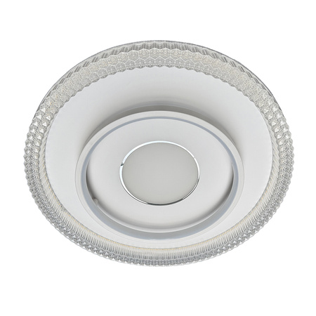 Okrągły plafon LED Larpen Italux PLF-53695-WH