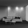 Biała regulowana oprawa natynkowa typu spot o średnicy 12cm LED 3000K Onda C024CL-18W3K-W-1 Maytoni