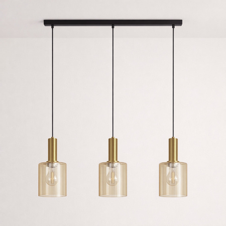 Lampa wisząca z kloszami nad wyspę kuchenną AIGO Kaja Lighting  K-5877