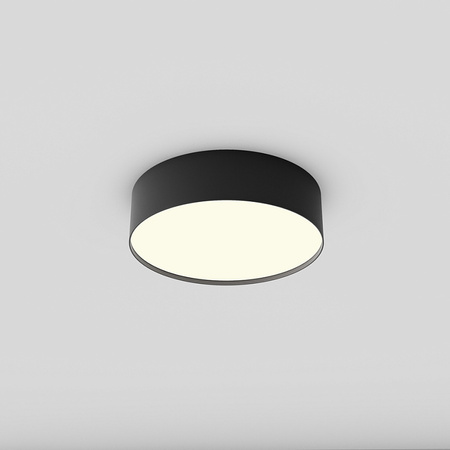 Plafon 22cm LED 3000K z czarną obramówką Zon C032CL-24W3K-RD-B Maytoni