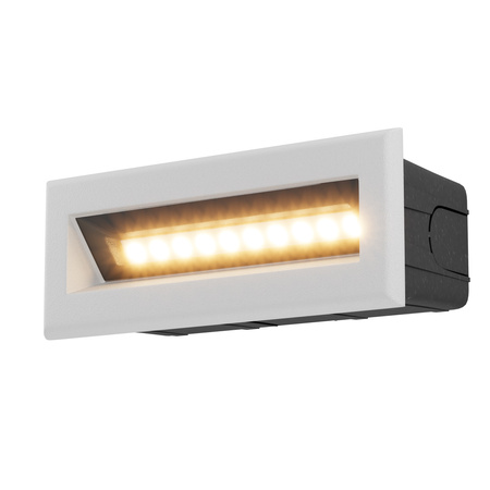 Prostokątna oprawa schodowa zewnętrzna LED 3000K Bosca O045SL-L5W3K Maytoni