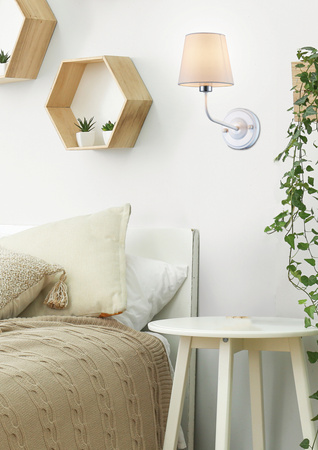 KINKIET YORK 1 BIAŁY Candellux 50401104