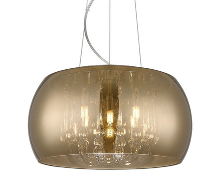 Lampa wisząca złota 40cm Crystal P0076-05L-F7HF Zuma Line