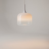 Szklana biała lampa wisząca do salonu LED 3000K Spirito MOD286PL-L18W3K Maytoni