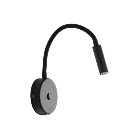 LAGOS BLACK KINKIET 1 USB TK Lighting 10200