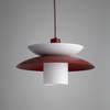 Lampa wisząca z białym szklanym kloszem VERADO BURGUND 1 Tk Lighting 11768