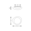Lampa sufitowa LED Zuma Line FM2201001-350