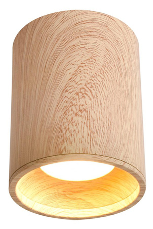TUBA LAMPA SUFITOWA 1X15W GU10 7,9/10 DREWNIANY Candellux 2277165