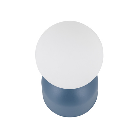 Lampka nocna w kolorze niebieskim wysokość 21cm MIKI NAVY 1XG9 Tk Lighting 11387