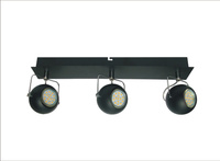 LISTWA TONY 3X3W LED GU10 CZARNY MATOWY Candellux 93-25029-Z