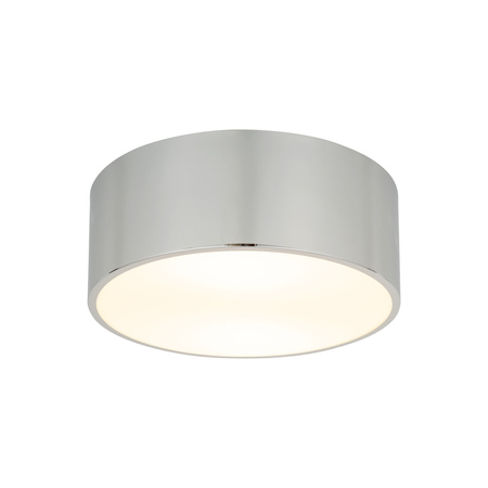 Chromowany plafon łazienkowy o średnicy 30cm LIVO CHROM S 2XE27 IP54 Tk Lighting 11476