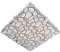 FIERA LAMPA SUFITOWA PLAFON 40X40 3X50W E27 KWADRAT Candellux 10-30382