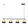 Lampa Wisząca Cone Złoty 4xGU10 Milagro ML1125