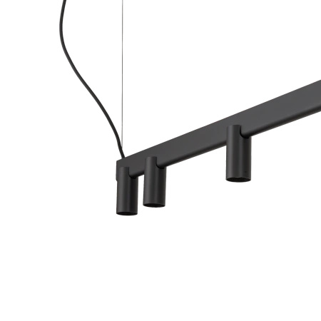 Lampa wisząca czarna podłużna 200cm FOURTY LINE LED Nowodvorski 12292