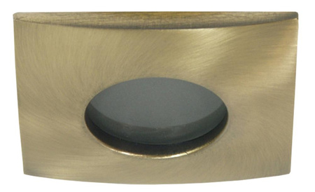 SH-10 GAB MR16 PATYNA stare złoto oczko sufitowe lampa sufitowa HERMETYCZNA IP65 odporna na wilgoć Candellux 2211411