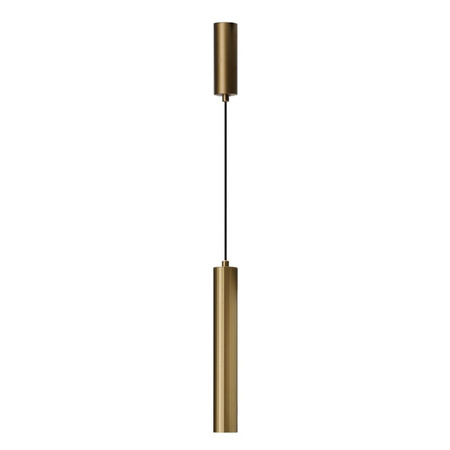 Lampa wisząca matowa złota tuba DAMI 1 18W CCT GO AZZARDO AZ6065