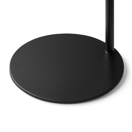 Prosty, czarny stojak na papier KS-47 PAPER STAND z serii KAJA HOME