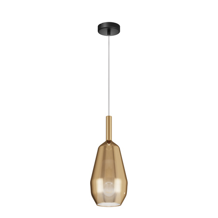 Pojedyńcza lampa wisząca szklany złoty klosz 1xE27 Duality MOD271PL-01B7 Maytoni