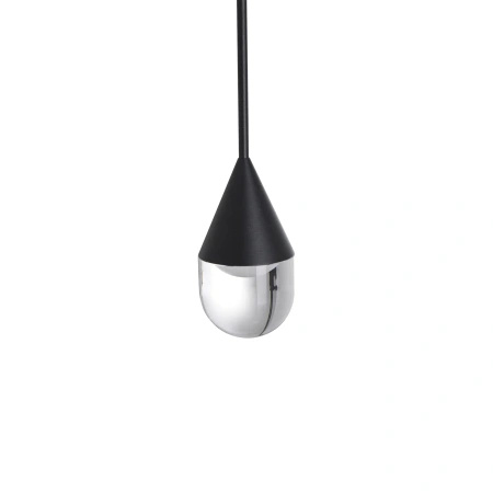 Lampa wisząca do łazienki IP44 Nata LED 3000K czarna PL0104-BK Yaskr
