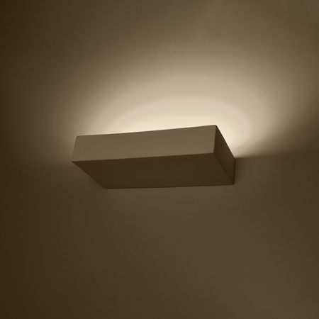 Kinkiet TAUGAN ceramiczny biały Sollux Lighting SL.0836
