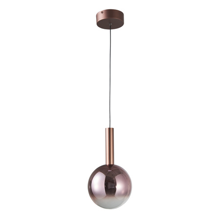 Pojedyńcza lampa wisząca LED 3000K Camino Italux PND-24038-1A-COPP