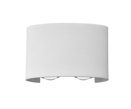 Kinkiet ogrodowy ORTELO LED IP54 Italux OWL-6650-2-WH-3K