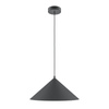 Lampa wisząca czarny stożek o średnicy 35cm 1xE27 Basic colors MOD167PL-01B Maytoni