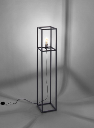Lampa podłogowa czarna FABIO Leuchten Direkt 15814-18