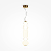 Efektowna szklana lampa wisząca LED 3000K Collar P069PL-L35G3K1 Maytoni