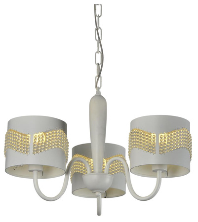 ANTONIO LAMPA WISZĄCA 3X60W E27 BIAŁY Candellux 33-22998