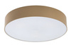 Lampa sufitowa okrągły plafon 39cm z podwyższonym IP43  w kolorze szaro-beżowym 3xE27 Dolen Rabalux 75068