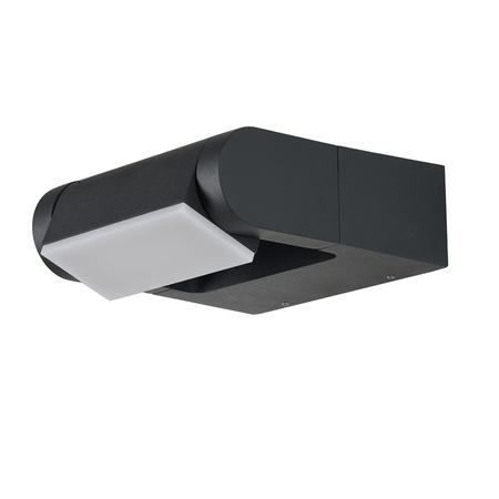 Kinkiet elewacyjny z ruchomą głowicą FRAME WALL v.2 BK AZZARDO AZ6321