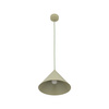 Lampa wisząca stożek w kolorze pistacjowym 26cm CONO M PISTACIO 1xE27 Tk Lighting 11418