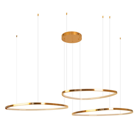 LAMPA WISZĄCA CAYENNE 3 trzy okręgi MAXLIGHT P0604D