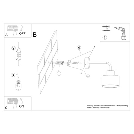Kinkiet SAVAR Sollux SL.1129