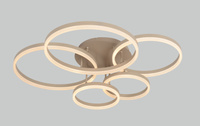 Lampa sufitowa piątka RAVELO piaskowy Aviano Lighting 9055-513