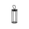 Przenośna czarna lampka stołowa na zewnętrz USB 2700K NALA LED Nowodvorski 11536