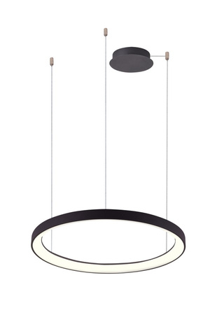 Lampa wisząca AGNES czarna 48cm LED AZzardo AZ5016 sterowana pilotem