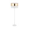 Lampa podłogowa HILTON WHITE/GOLD TK Lighting 5074