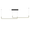 Podwójna lampa wisząca liniowa LED Urus 30W Maxlight P0645
