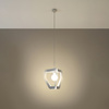 Lampa wisząca TRES biała Sollux SL.0929