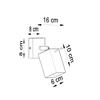 Kinkiet, oprawa pojedyncza MERIDA 1 Sollux Lighting SL0095 SL0099 SL0455 - kolor do wyboru