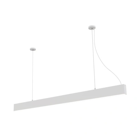 Lampa wisząca liniowa 120cm Sigi III LED 3000K biała PL0128-WH Yaskr