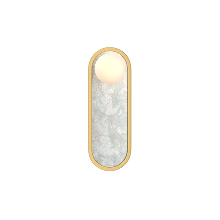Lampa ścienna (kinkiet) o ciekawej strukturze Perlamour Maytoni MOD473WL-L20BSK