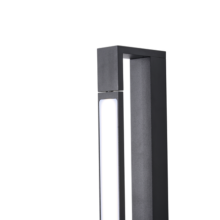 Czarny kinkiet do łazienki pionowy lub poziomy z ruchomym LED Flexia IP44 WL0121-M-BK Yaskr